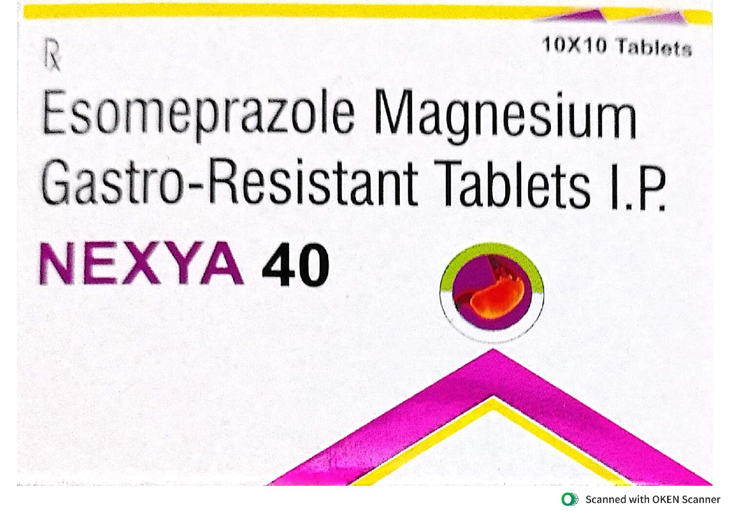 Esomeprazole Magnesium Gastro-Resistant Tablets I.P